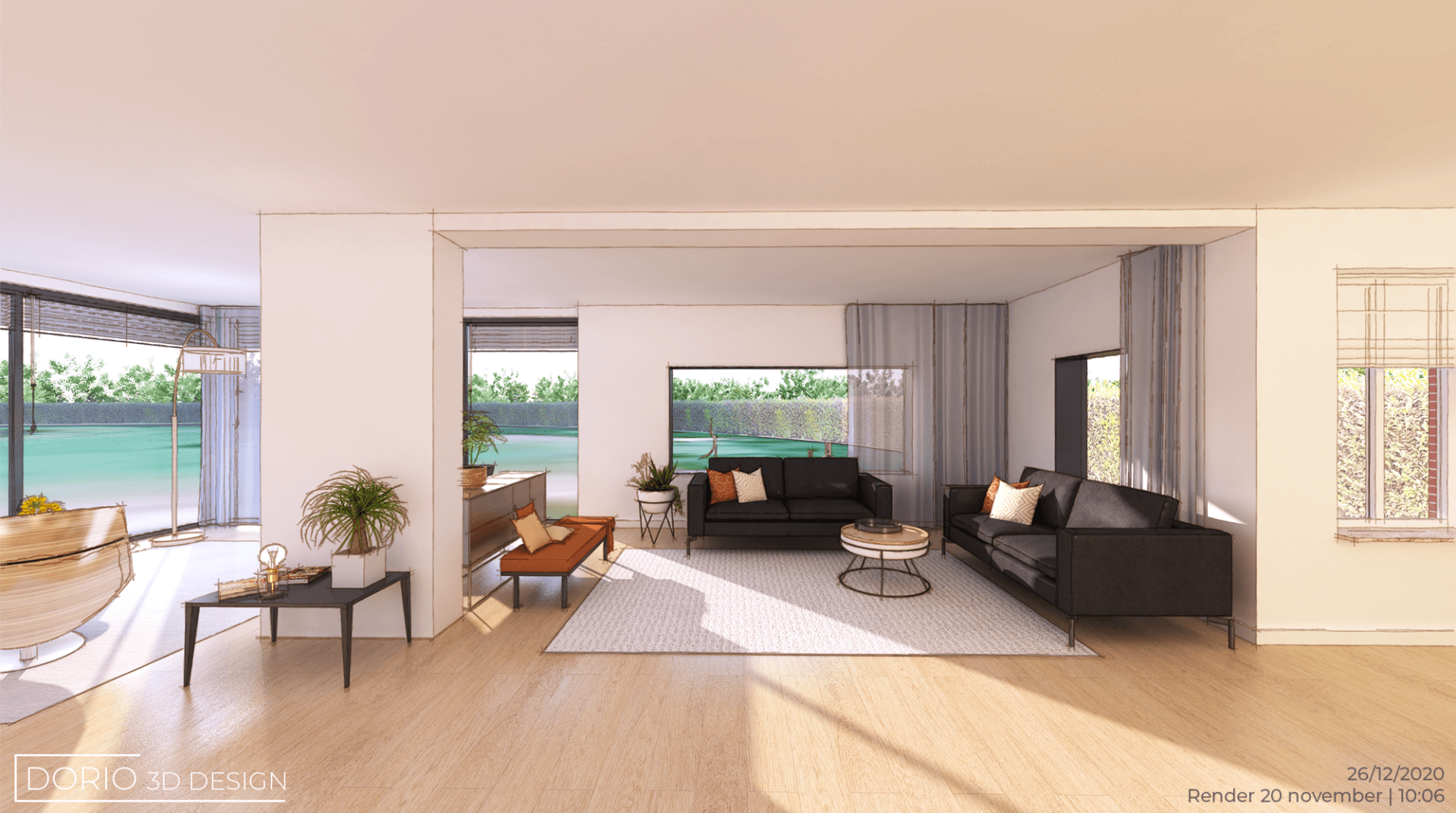 DORIO Uitbouw Zitkamer